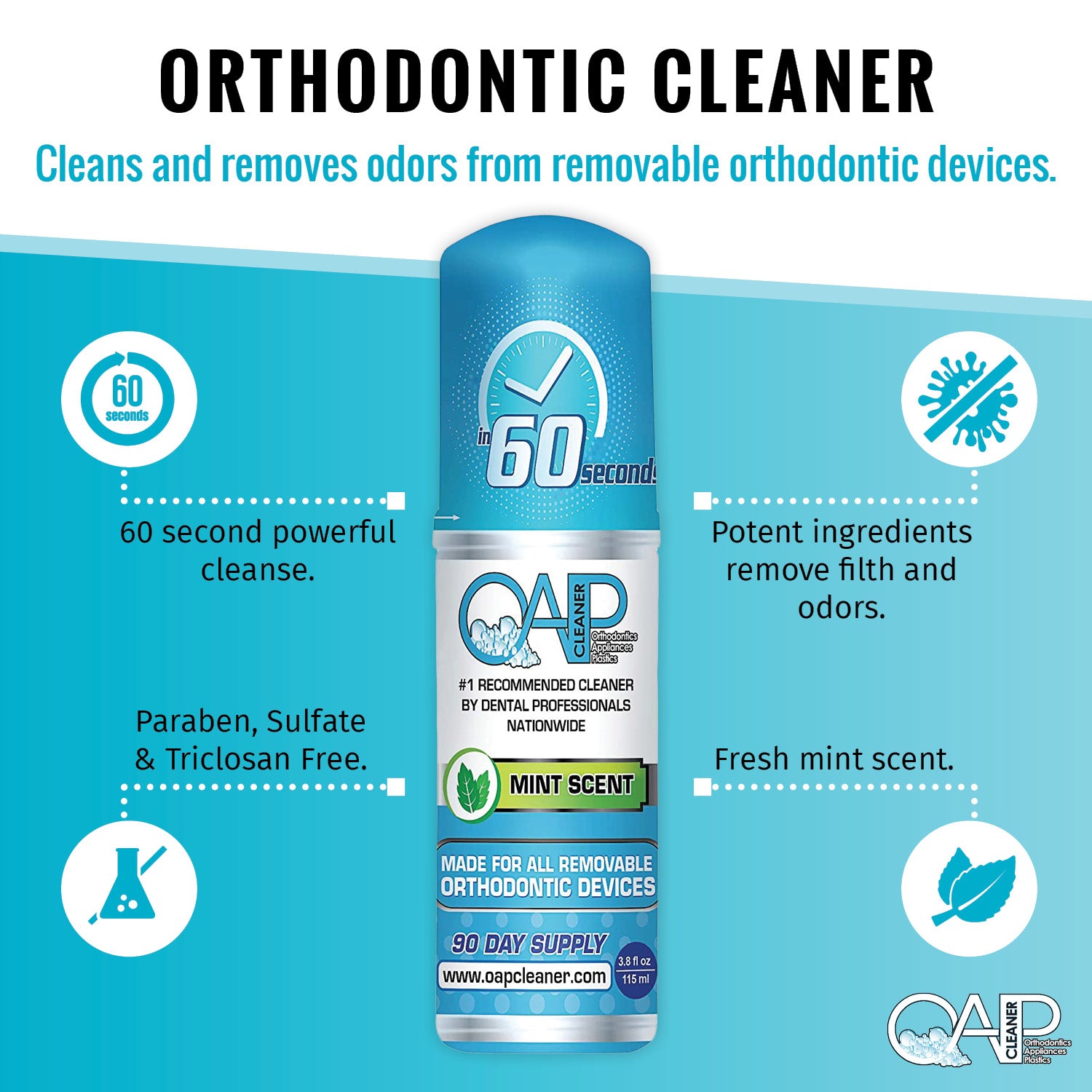 OAP Cleaner Foamer 90 Day Bottle